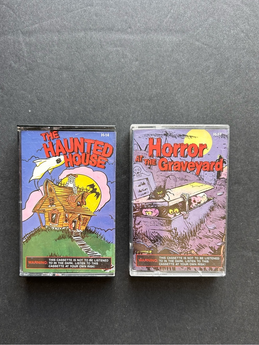 Vintage Halloween “The Haunted House”  & “Horror at the Graveyard” Tape